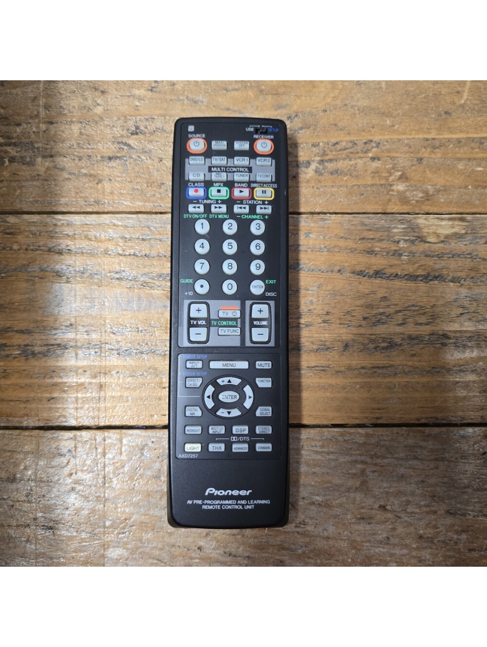 Pioneer AXD7257 AV Pre-Programmed And Learning Remote Control Unit